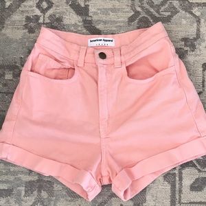 American Apparel High waisted Shorts